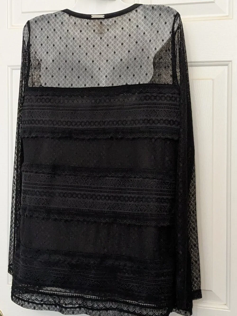Michael Kors Women's Top Blouse  Size XL Black